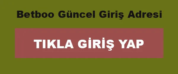 Betboo Güncel Giriş Adresi infografik